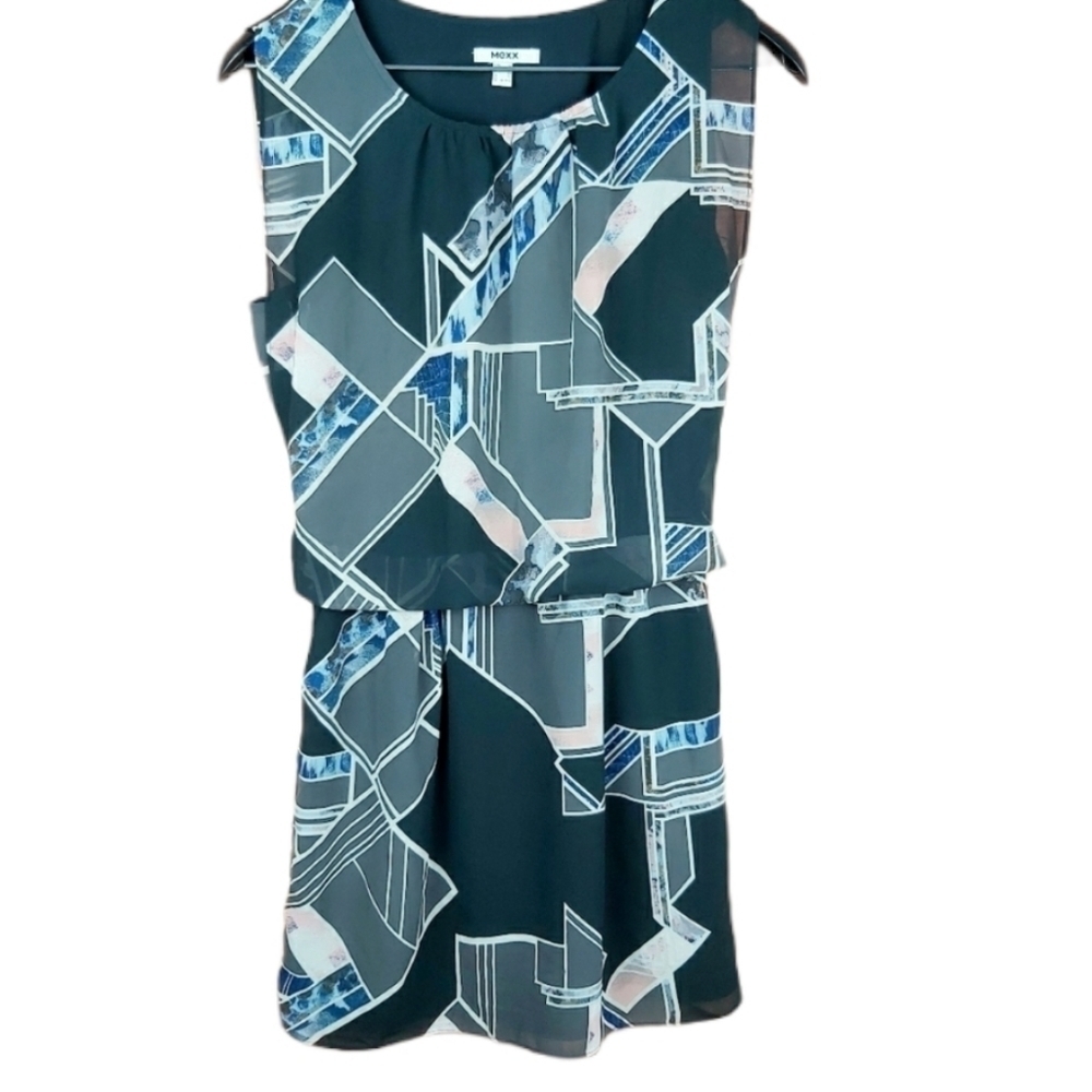 MEXX chiffon lined  dress size 2